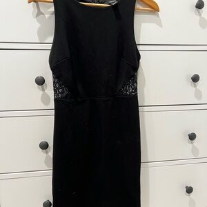 Forever 21 Black Midi Dress